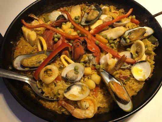 Seafood Paellas