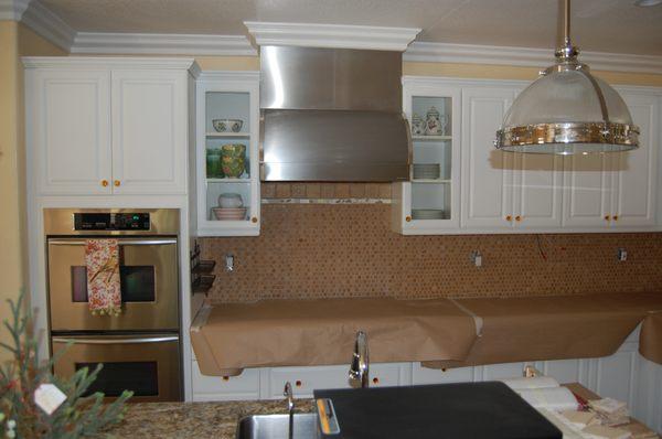 New backsplash