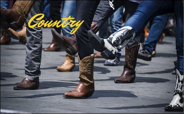 Kick up your boots and get nightclub ready with Country Swing, Waltz, and today's most popular line dances!...