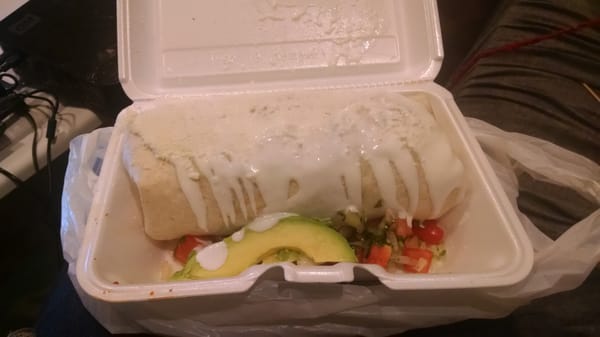 $9 burrito al pastor