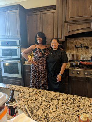 The chef and my aunt