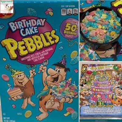 Birthday Cake Pebbles