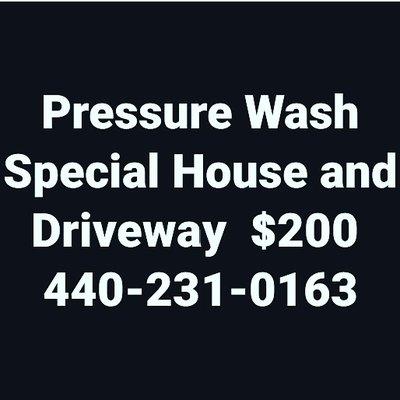 Sharp's Pressure Wash Summer Special