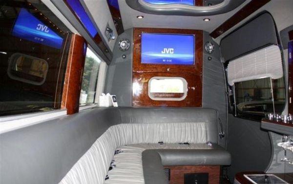 Interior, Mercedes Sprinter Party Bus