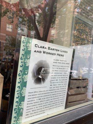 Clara Barton Missing Soldiers Office Museum