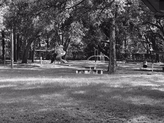 Play ground at Blue Lake