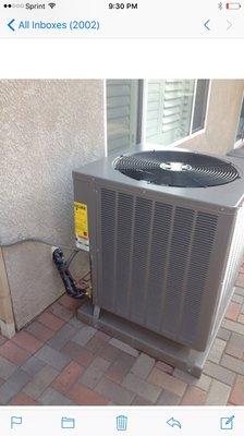 Replace air conditioning with coil and furnace