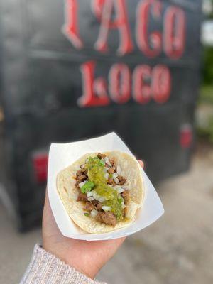 Homemade flour tortillas!