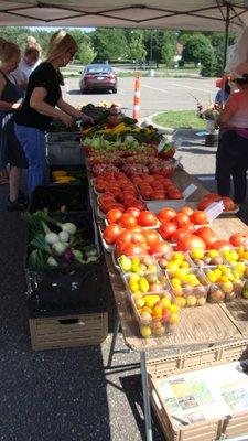 Fresh colorful veggies!