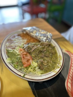 Carnitas en Salsa Verde