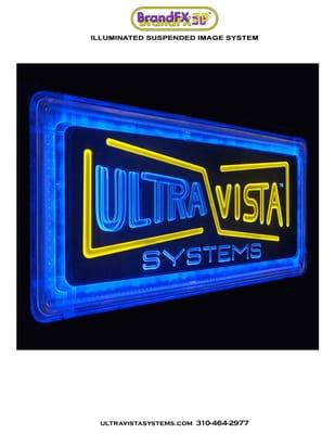 Our lightweight, low cost, transparent, low voltage new sign system!