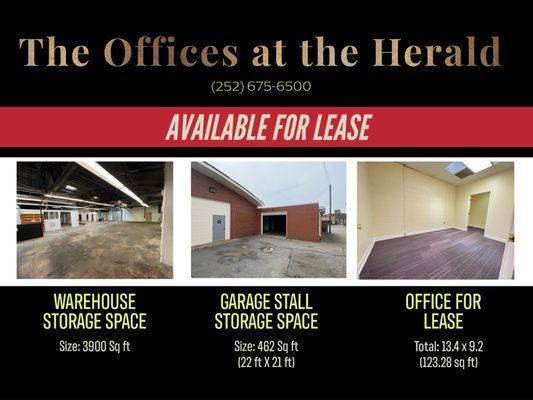 Available for Lease