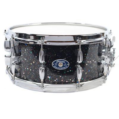 A limited edition Mardi Gras finish from Chicago Drum.