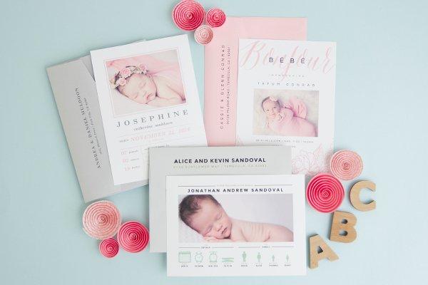 Baby Announcements from Envelopments