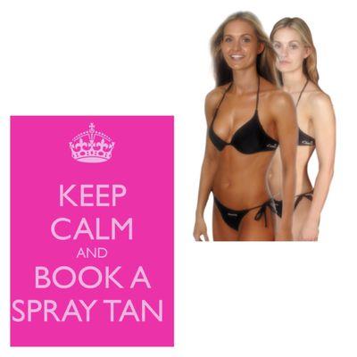 Using SUNFX spray tan professional brand with customizable colors