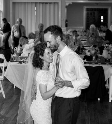 Happy Bride and Groom