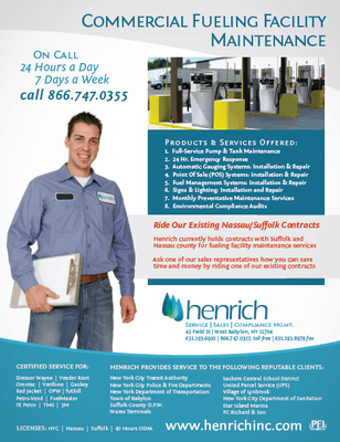 Whether you have a pump down or an alarm on your tank monitoring system, look no further than Henrich's Field ServiceTeam for quick response