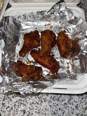 Burnt Jumbo Wings (10-pc Regular Pack)