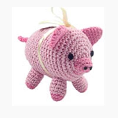 organic piggy toy