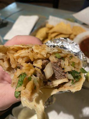 Carne Asada Burrito