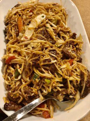 Beef N6. Schezwan Noodles