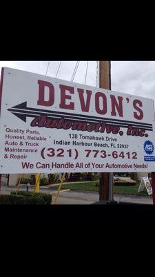 Devon's Automotive