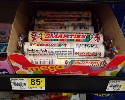 Wow! I had no idea Smarties were sold that big!