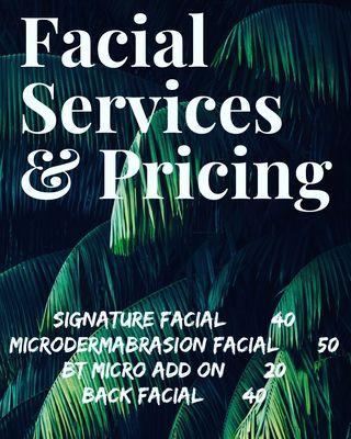 Facial services