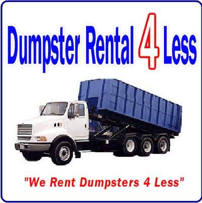 Dumpster Rental 4 Less! Lowest Rates In Town