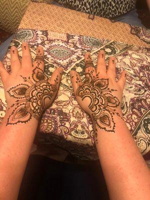 Bridal henna