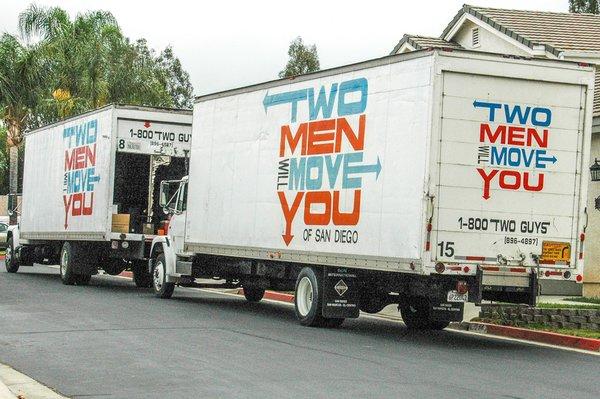 Two Men Will Move You has been moving San Diego since 1972