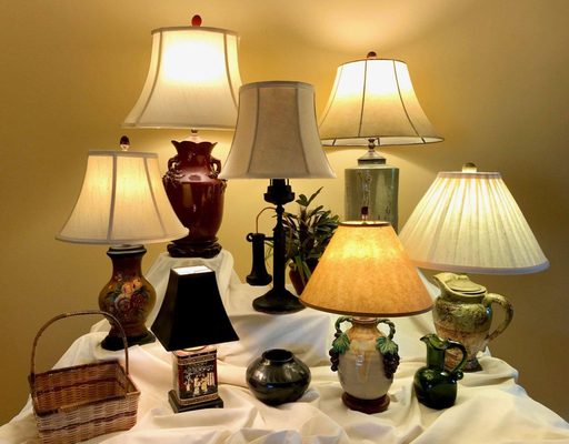 These are just some of the custom lamps that I've created.  Let me create one for you!