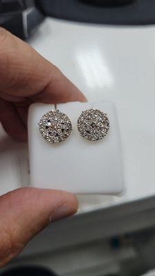 Diamond earrings