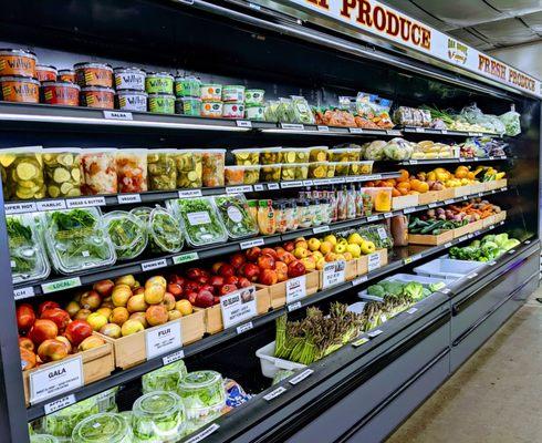 Produce section