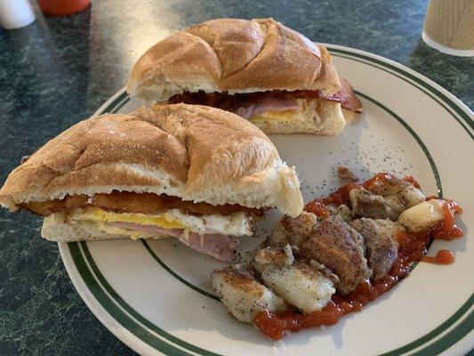 Great breakfast sandwiches