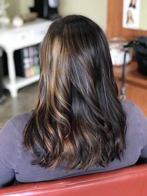 Balayage done by Jessica