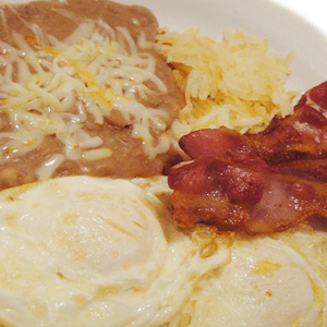 Eggs with Bacon