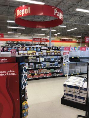 Office Depot .  Great place for computers and computer Desks!