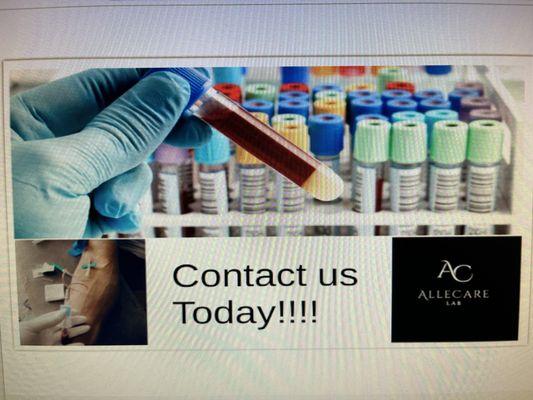 Contact us for you mobile phlebotomy needs