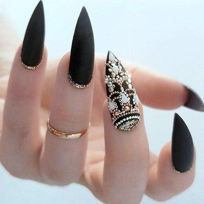 BEAUTIFUL nail design! HERMOSO diseño de uñas