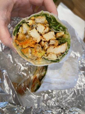 Chicken Caesar wrap