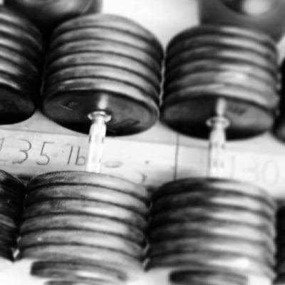 Dumbbells up to 135#