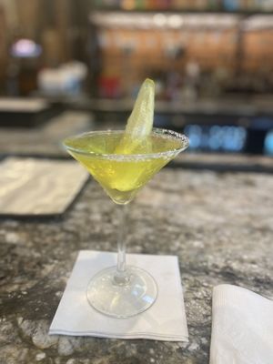 Dill pickle martini