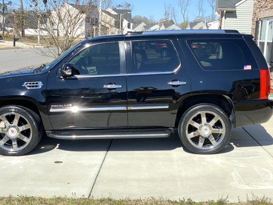 2010 Cadillac Ceramic coated with paint correction