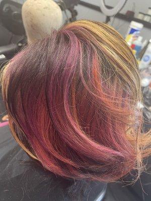 Color and blowout