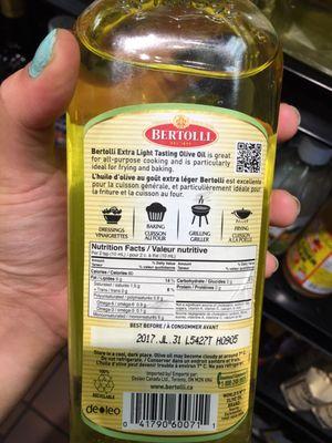 Olive oil that expired in July is still being sold.