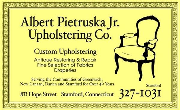 Albert Pietruska Jr Upholstery Co