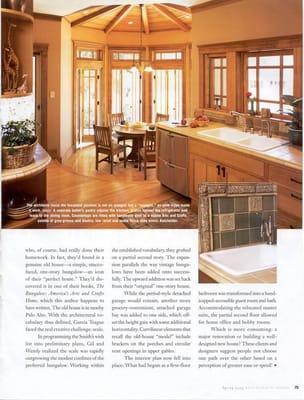 Brand new all custom hand built Craftsman home. Award winning and published in "Along Bungalow Lines" book and "Arts & Crafts...