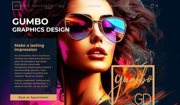 Website Design by Gumbo Graphics Design