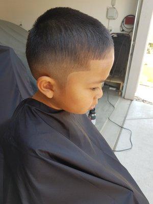 Mid skin fade!